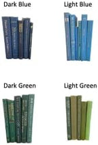 Colored Real Decorative Book Set - Decor Books for Book Shelf Decor, Home Decor for Shelves & Bookcases - Perfect for Book Decor, Decorative Books for Home Decor, & Books for Decor (Orange)