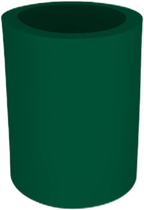 Blank Thick Foam Old School Can Cooler (4 Pack, Forest Green)