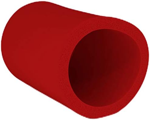 Blank Thick Foam Old School Can Cooler (4 Pack, Red)