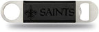Rico Industries NFL Laser Engraved Bar Blade Faux Leather Laser Engraved Bar Blade - Great Beverage Accessory for Game Day