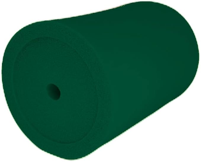 Blank Thick Foam Old School Can Cooler (6 Pack, Forest Green)