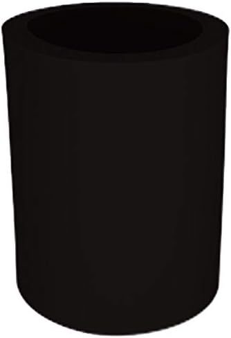Blank Thick Foam Old School Can Cooler (4 Pack, Black)