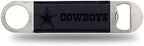 Rico Industries NFL Laser Engraved Bar Blade Faux Leather Laser Engraved Bar Blade - Great Beverage Accessory for Game Day