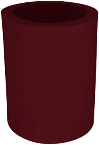 Blank Thick Foam Old School Can Cooler (6 Pack, Burgundy)