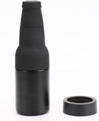 3 in 1 Can and Beer Bottle Insulator, Double Wall Stainless Steel Insulated Can Cooler, Beer Bottle Holder 12oz 14oz 17oz (12oz Can&Bottle BK)