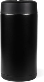 HydroJug Slim Can Cooler 12 oz, Stainless Steel Can Holder, Black