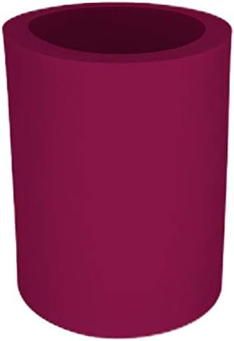 Blank Thick Foam Old School Can Cooler (6 Pack, Fuchsia)