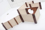CatastrophiCreations Cat Fort Set - Multiple-Level Cat Hammock & Climbing Activity Center Wall-Mounted Cat Tree Shelves