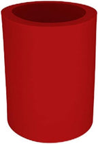 Blank Thick Foam Old School Can Cooler (4 Pack, Red)