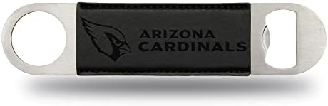 Rico Industries NFL Laser Engraved Bar Blade Faux Leather Laser Engraved Bar Blade - Great Beverage Accessory for Game Day