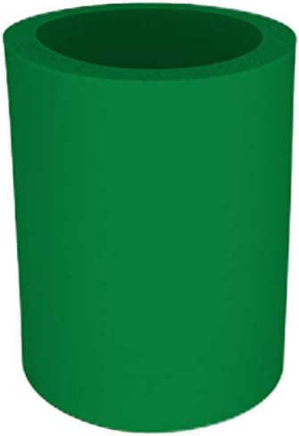 Blank Thick Foam Old School Can Cooler (12 Pack, Kelly Green)