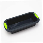 Ciieeo 1 Set Double Color Silicone Baking Round Toast Pan Non Stick Flexible Dishwasher Safe for Cake Bread Baking Black Color Easy to Clean Reusable