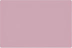 23.6'' by 15.7''Flexible Silicone Placemat Non Slip Waterproof Heat Resistant Dinner Table Mat (Light Pink-1 Pcs)