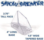 SnowBreaker Snow Guards 25 Pieces for Metal Roofs (Screw Mounted)