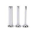 3-Piece Sausage Stuffer Tubes Set for #5 Stuffer | Durable Stainless Steel Sausage & Meat Stuffer Funnels,Interchangeable Tubes for Home Kitchen Sausage Making
