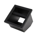 watchget Bottomless Espresso Knock Box, Built-in Coffee Ground Container | Detachable Rubber Rod; Desktop Waste Bin; Waste Bucket for Commercial Coffee Bar Shop; Trapezoid Bottom