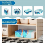 Premium 9.8ft Rectangular Above Ground Pool - Foldable Outdoor Swimming Pool for Backyard, Garden Parties, Kids Fun, and Pet Dog Swimming
