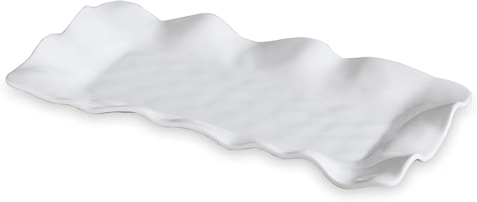 Beatriz Ball Havana Rectangular Long Platter, White