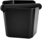HOMEE Espresso Knock Box 4.8 Inch Shock-Absorbent Durable Barista Style | Square Knock Box With Removable Knock Bar and Non-Slip Base