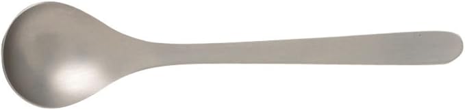 Yanagi Sori Yanagi Simple Form Cutlery for Easy Use, Tsubamesanjo Stainless Steel Tablespoon, Sleek Design for a Smooth Mouth, Dishwasher Safe, Brushed Finish