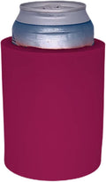 Blank Thick Foam Old School Can Cooler (6 Pack, Fuchsia)