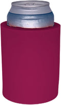 Blank Thick Foam Old School Can Cooler (2 Pack, Fuchsia)