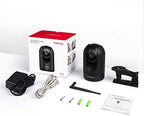 FOSCAM Home Security Camera R4S 4MP WiFi IP Camera,Wireless Baby Monitor with AI Human Detection Sound Detection 33ft Night Vision 2 Way Audio Camera Compatible with Alexa Black