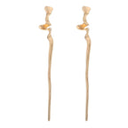 2pcs Chinese Hair Sticks: Gold Hair Chopsticks - Geometric Metal Pins for Women Bun Maker Chignon Maker Accessories