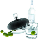 EVA SOLO | Ice Cube Cooler with Tongs | Metal Ice Cube Tray | Danish Design, Functionality & Quality | Black