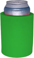 Blank Thick Foam Old School Can Cooler (Neon Green)