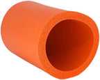 Blank Thick Foam Old School Can Cooler (4 Pack, Orange)