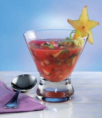 Libbey Cosmopolitan Stemless Martini Glasses Set of 12, Cocktail Cups | 8.25 oz Capacity for Cocktails, Appetizers, Desserts, and More with Stemless Design and Dishwasher-Safe Cleanup