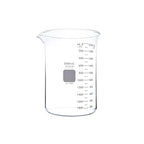 PYREX Griffin Borosilicate Glass Beaker - Low Form Graduated Measuring Beaker with Spout – Premium Scientific Glassware for Laboratories, Classrooms or Home Use - PYREX Chemistry Glassware, 2L, 2/Pk