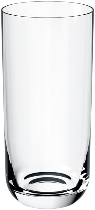 Villeroy & Boch La Divina Longdrink Glass, Set of 4, Tall Glass for Water/Cocktails, 13.5 oz, Crystal | Crystal glass long drink glasses, dishwasher safe, perfect for a gin and tonic or an easy cocktail evening