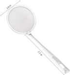 MyLifeUNIT Japanese Hot Pot Skimmer, Stainless Steel Mesh Food Strainer Foam and Grease Fishing Spoon 2.16 X 3.93 X 10.86 inches