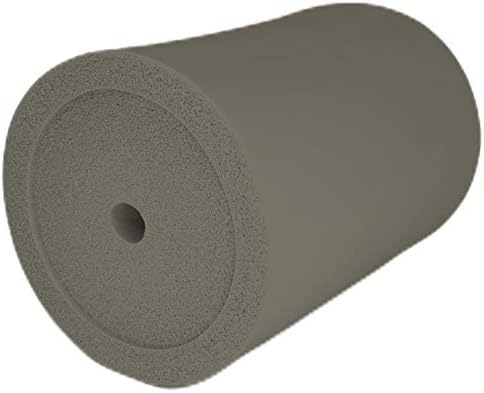 Blank Thick Foam Old School Can Cooler (6 Pack, Gray)