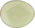 Tuxton China GAS-651 Ellipse Plate, 10" x 8-1/4", oblong, microwave & dishwasher safe, oven proof, fully vitrified, lead-free, ceramic, TuxTrendz, Artisan, Sagebrush, Pack of 12