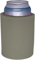 Blank Thick Foam Old School Can Cooler (Gray)