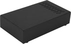 DIBTSA Espresso Knock Box Drawer, Stainless Steel Coffee Grounds Container with Removable Rubber Knock Bar and Non-slip Base, Mini 9.29 x 5.43 x 2.08 inches (Black)