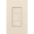 Lutron Caseta Smart Fan Speed Control Switch (Lutron Smart Hub Required), Single-Pole, PD-FSQN-LA, Light Almond