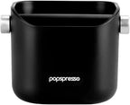 Espresso Knock Box for Coffee Grounds, 1.5L Large Capacity Coffee Knock Box with Quiet Knock Bar, Detachable & Dishwasher Safe, Non-Slip Base for Home Espresso Bar