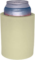 Blank Thick Foam Old School Can Cooler (2 Pack, Natural)