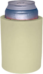 Blank Thick Foam Old School Can Cooler (2 Pack, Natural)