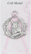 McVan Inc. Guardian Angel Crib Medal Pink - Décor Gift Religious PW6-P-MCVAN