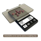 (Latest Version) Espresso Scale with Timer 1000g x 0.1g, Espresso Coffee Scale for Drip Tray, 35 Ounces/0.01oz,Coffee Scale Espresso with Silicone Mat,Large Backlit Display,Batteries