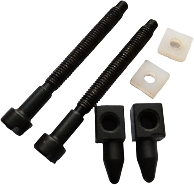 (2 sets) Chain tensioner adjuster screw adjustment kit compatible with 61 66 162 181 266 268 272 262xp 272xp 281 288 chain saw