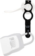 Secure Lock Box Attachment for Lever Handles - Realtors, Vacation Rentals and Real Estate Agent Supplies - Realtor Supplies for Key Lock Box for Keys with Code (1 Pack)