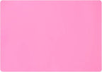 Extra Large Silicone Mats for Countertop, 28" by 20" Multipurpose Mat, Counter Table Protector, Desk Saver Pad, Placemat Nonstick Nonskid Heat-Resistant Pad, Pink
