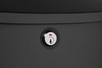 Architectural Mailboxes Princeton™ Locking, Wall-Mounted Mailbox for Outside, Metal Galvanized Steel Medium Mail Box with Lock and Key Drop Box, Black