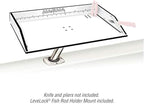 Magma Products Combination Bait/Filet Mate and Levelock Rod Holder Mount